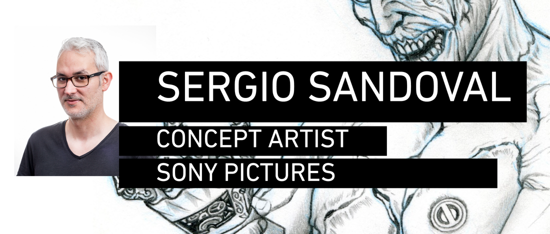 Why concept artist Sergio Sandoval (Pan’s Labrynth, Hellboy, DC Comics) embraces the uncanny